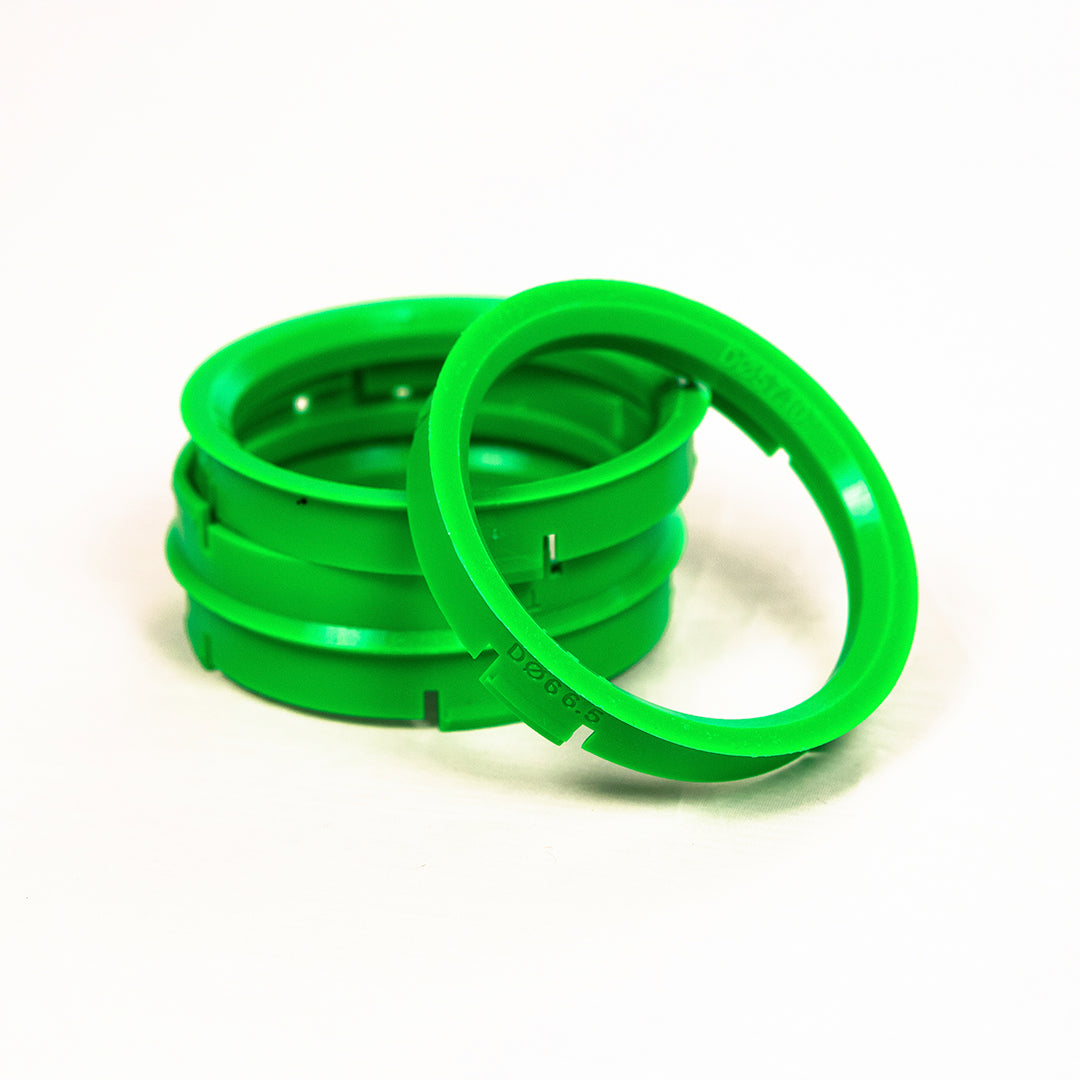 HUB RING SET (4pcs) - 66.5mm O.D. / 57.1mm Konig Wheels USA HUB RING SET (4pcs) - 66.5mm O.D. / 57.1mm Konig Wheels USA