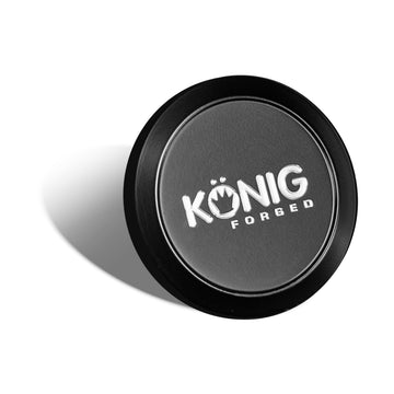 FORGED O-RING CENTER CAP - SATIN BLACK FLAT