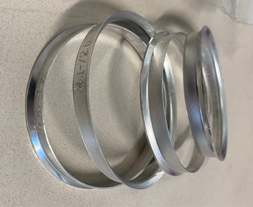 HUB RING - ALUMINUM SET (4pcs) (74.1mm O.D. to 72.6 mm ID)