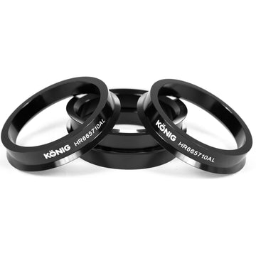 HUB RING - ALUMINUM SET (4pcs) - 66.5mm O.D. / 57.1mm